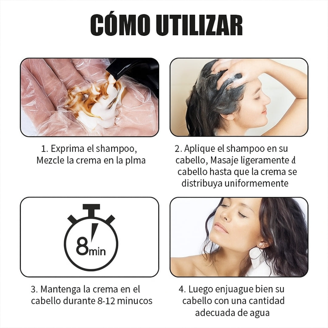 Champú Disaar Cubre Canas 3 en 1 Bote 400 ML